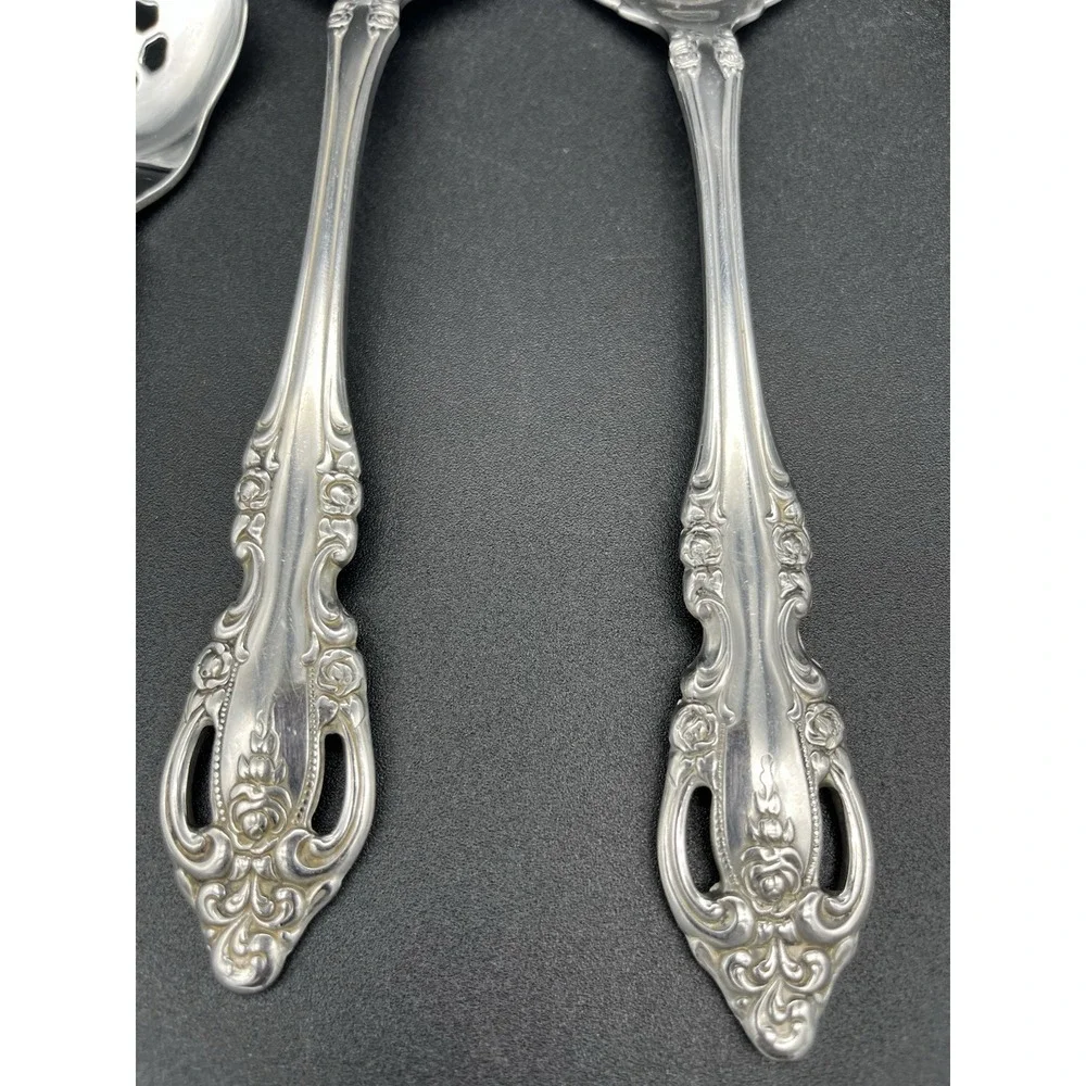 Brahms 7 Piece Hostess Set Stainless By Oneida Silver